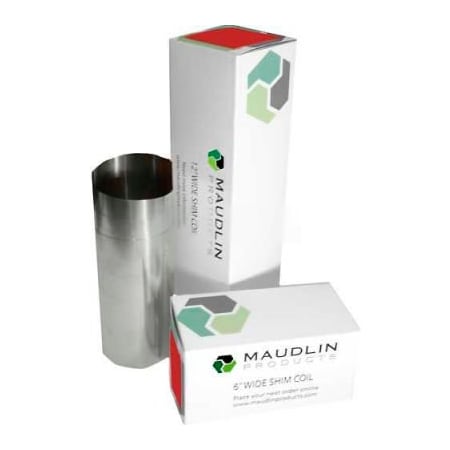 Maudlin Products Stainless Steel Shim Coil - .009" x 12" x 50" 009-12-50